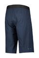 SCOTT Cycling shorts without bib - VERTIC W/PAD - blue