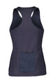 SCOTT Cycling sleeveless jersey - ENDURANCE 10 W - blue