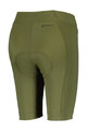 SCOTT Cycling shorts without bib - ENDURANCE 40 + W - green