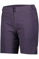 SCOTT Cycling shorts without bib - ENDURANCE LS/FIT W/PAD W - purple