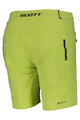 SCOTT Cycling shorts without bib - ENDURANCE LS/FIT W/PAD W - yellow