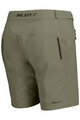 SCOTT Cycling shorts without bib - ENDURANCE LS/FIT W/PAD W - green