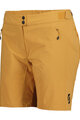 SCOTT Cycling shorts without bib - ENDURANCE LS/FIT W/PAD W - beige