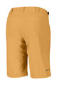 SCOTT Cycling shorts without bib - TRAIL FLOW W/PAD W - beige