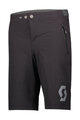 SCOTT Cycling shorts without bib - TRAIL 10 LS/FIT W/PAD JR - black
