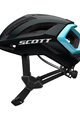 SCOTT Cycling helmet - CENTRIC PLUS - black/light blue