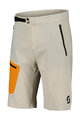 SCOTT Cycling shorts without bib - EXPLORAIR LIGHT - grey/orange