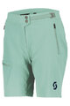 SCOTT Cycling shorts without bib - EXPLORAIR LIGHT W - green