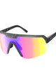 SCOTT Cycling sunglasses - SPORT SHIELD - grey/black