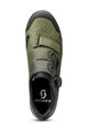 SCOTT Cycling shoes - MTB TEAM BOA - green/black