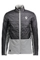 SCOTT Cycling windproof jacket - INSULOFT HYBRID FT - black/grey