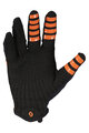 SCOTT Cycling long-finger gloves - TRACTION - orange/black