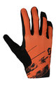 SCOTT Cycling long-finger gloves - RIDANCE - orange/black