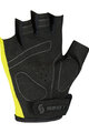 SCOTT Cycling fingerless gloves - JUNIOR ASPECT SPORT - yellow/black