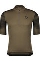 SCOTT Cycling short sleeve jersey - GRAVEL 10 - green