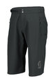 SCOTT Cycling shorts without bib - TRAIL STORM WP - black