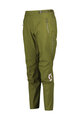 SCOTT Cycling long trousers withot bib - TRAIL STORM WP W - green