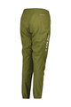 SCOTT Cycling long trousers withot bib - TRAIL STORM WP W - green