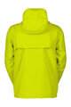 SCOTT Cycling windproof jacket - COMMUTER 25L - yellow