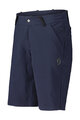 SCOTT Cycling shorts without bib - COMMUTER - blue