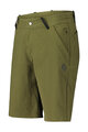 SCOTT Cycling shorts without bib - COMMUTER - green