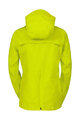 SCOTT Cycling windproof jacket - COMMUTER 25L W - yellow