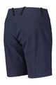 SCOTT Cycling shorts without bib - COMMUTER W - blue