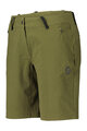 SCOTT Cycling shorts without bib - COMMUTER W - green