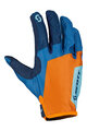 SCOTT Cycling long-finger gloves - 350 RACE EVO JUNIOR - blue/orange