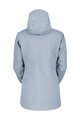 SCOTT waterproof jacket - TECH COAT 3L W - light blue