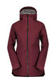SCOTT waterproof jacket - TECH COAT 3L W - red