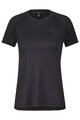 SCOTT Cycling short sleeve jersey - TRAIL FLOW W - black
