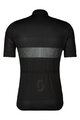 SCOTT Cycling short sleeve jersey - TEAM 10 - black