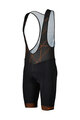 SCOTT Cycling bib shorts - TEAM - black/orange