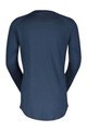 SCOTT Cycling long sleeve t-shirt - DEFINED MERINO LS - blue