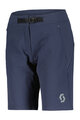 SCOTT Cycling shorts without bib - EXPLORAIR TECH - blue
