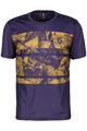 SCOTT Cycling short sleeve jersey - TRAIL FLOW SS - purple/beige