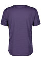 SCOTT Cycling short sleeve jersey - TRAIL FLOW SS - purple/beige