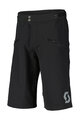 SCOTT Cycling shorts without bib - TRAIL VERTIC PRO W/PAD - black