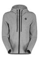 SCOTT hoodie - TECH ZIP W - grey
