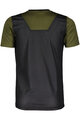 SCOTT Cycling short sleeve jersey - TRAIL VERTIC 10 SS JR - black/green