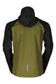 SCOTT Cycling windproof jacket - WP JR - green/black