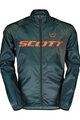SCOTT Cycling windproof jacket - RC PRO WB JR - green/orange