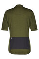 SCOTT Cycling short sleeve jersey - GRAVEL MERINO - green