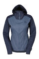 SCOTT Cycling windproof jacket - EXPLORAIR LIGHT WB W - blue