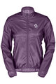 SCOTT Cycling windproof jacket - ENDURANCE WB W - purple