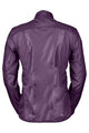 SCOTT Cycling windproof jacket - ENDURANCE WB W - purple