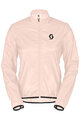 SCOTT Cycling windproof jacket - ENDURANCE WB W - pink