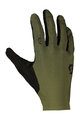 SCOTT Cycling long-finger gloves - RC PRO - green/black