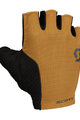 SCOTT Cycling fingerless gloves - ESSENTIAL GEL SF - brown/black